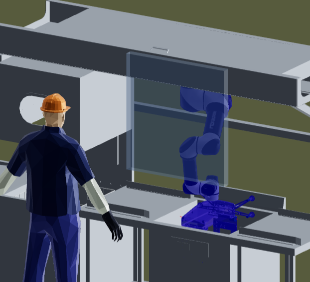 고정식 가드를 활용한 머리 충돌 방지