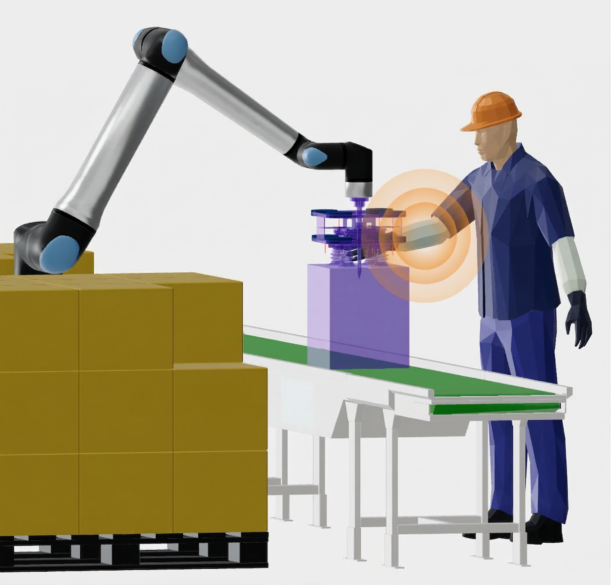 상완(윗팔) 충돌 상황 가정