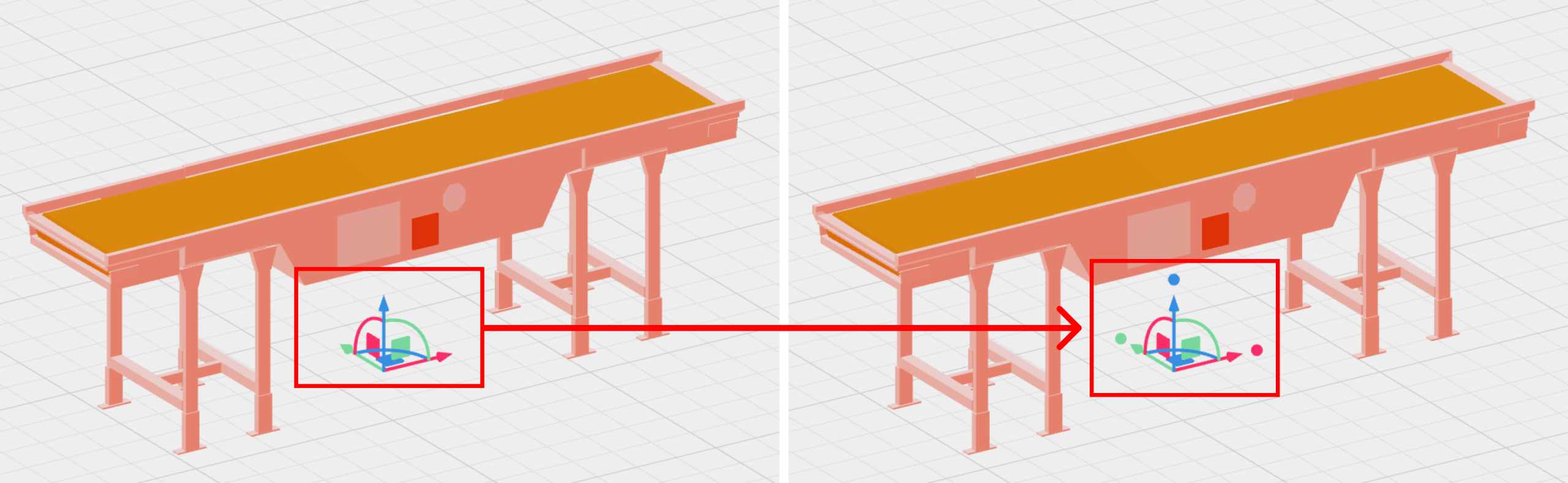 3D 화면 구성 화면